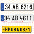 Car License Plate Grade Retro Reflective Sheeting